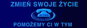 Niebieska linia - OGÓLNOPOLSKIE POGOTOWIE DLA OFIAR PRZEMOCY W RODZINIE