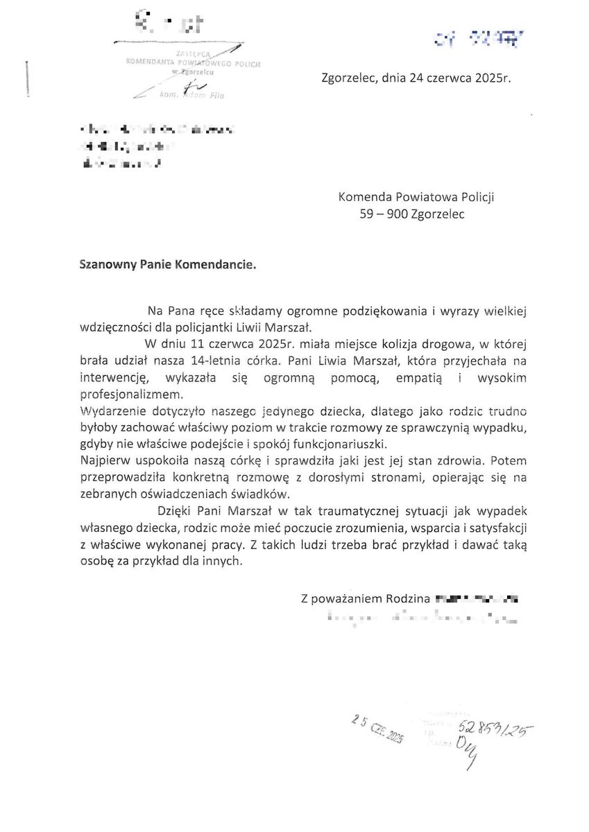 podziękowania