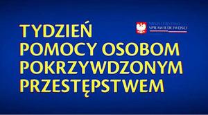 Tydzień Pomocy Osobom Pokrzywdzonym Przestępstwem