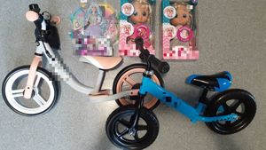 rowerki biegowe i zabawki