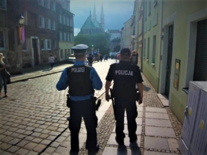 Patrol Policji polsko-niemiecki