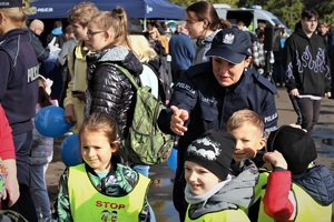 uczestnicy policyjnego festynu w Zgorzelcu