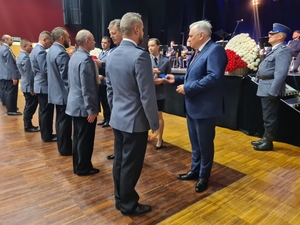 Uroczystości obchodów Święta Służby Cywilnej w Komendzie Wojewódzkiej Policji we Wrocławiu