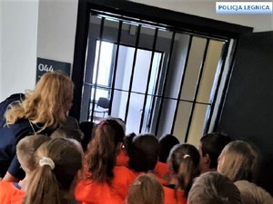 Uczniowie z wizytą na komisariacie