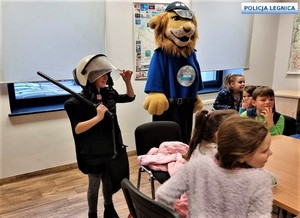 Uczniowie z wizytą na komisariacie