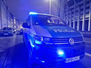 działania policjantów podczas akcji policyjnej