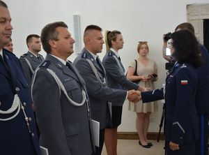 uroczyste obchody święta policji w Dzierżoniowie