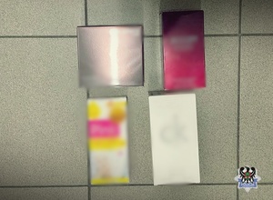 Perfumy w opakowaniach