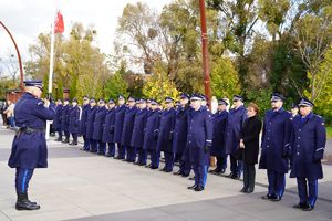 ślubowanie nowoprzyjętych policjantów