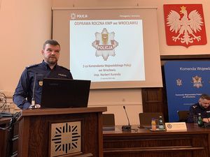 Odprawa roczna dolnośląskiej Policji