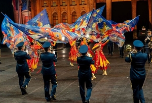 orkiestra podczas występów na festiwalu