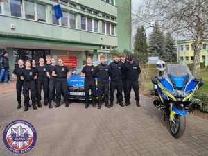 Promocja zawodu policjanta - PIERWSZY DZIEŃ WIOSNY Z OŁAWSKĄ POLICJĄ