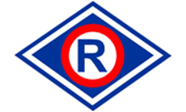 literka R w znaku drogowym