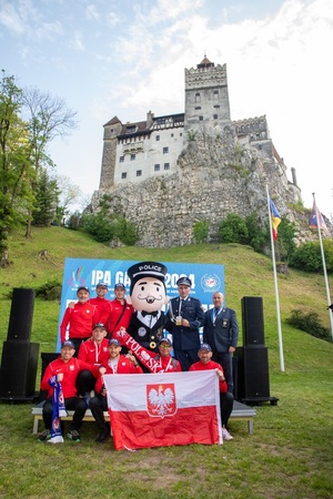 policjanci na zawodach