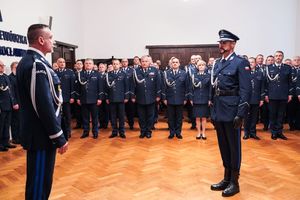 Uroczystości powierzenie obowiązków Zastępcy Komendanta Wojewódzkiego Policji we Wrocławiu