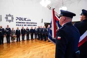 Uroczystości powierzenie obowiązków Zastępcy Komendanta Wojewódzkiego Policji we Wrocławiu