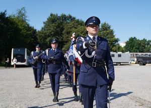 przejście kompanii honorowej