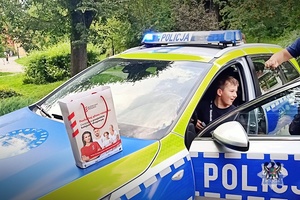 „Bezpieczne wakacje” w Walimiu z policjantami głuszyckiego komisariatu