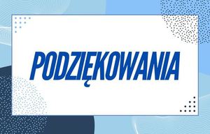 Podziękowania