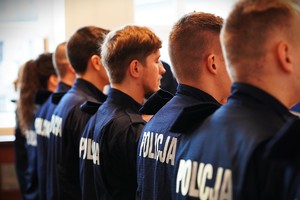 Ślubowanie policjantów