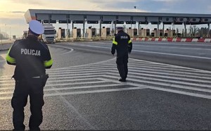 Działania dolnośląskich policjantów na autostradzie