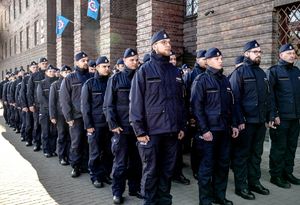 Ślubowanie nowych policjantów garnizonu dolnośląskiego