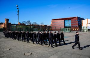 Ślubowanie nowych policjantów garnizonu dolnośląskiego