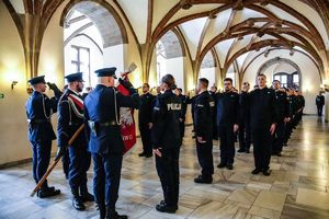 Ślubowania nowych policjantów garnizonu dolnośląskiego