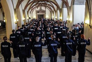 Ślubowania nowych policjantów garnizonu dolnośląskiego