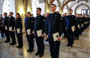 Ślubowania nowych policjantów garnizonu dolnośląskiego