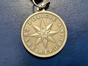 medal czeskiej policji