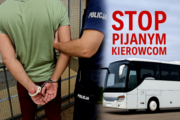 napis stop pijanym kierowcom