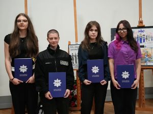 wręczenie nagród w konkursie plastycznym