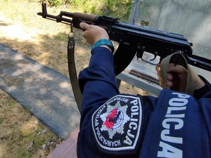 Szkolenie strzeleckie ząbkowickich policjantów