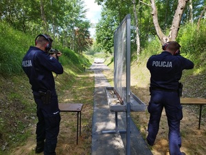 Szkolenie strzeleckie ząbkowickich policjantów