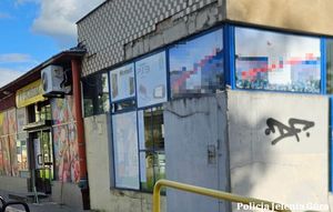 graffiti na elewacji