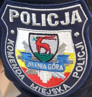 naszywka na mundurze policja kmp Jelenia Góra