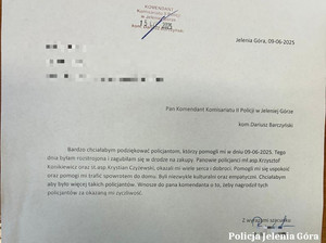 opis podziękowań w załączonej deskrypcji