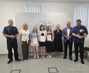 Nagrody dla laureatów policyjnych konkursów