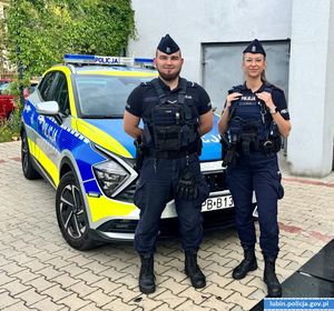 policjanci z patrolu