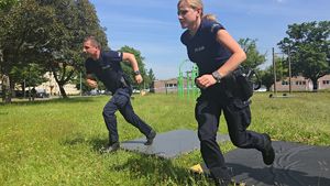 Finał Eliminacji Wojewódzkich do XXIX Ogólnopolskich Zawodów Policjantów Prewencji - Turniej Par Patrolowych „Patrol Roku”