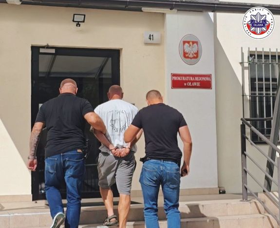 zatrzymany z policjantem