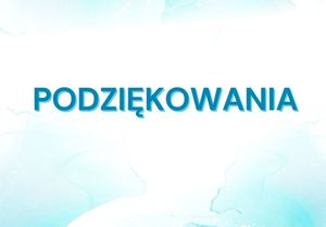 napis podziękowania