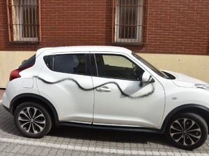 uszkodzone auto