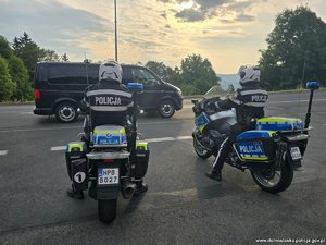 policjanci podczas zabezpieczenia Forum Ekonomicznego