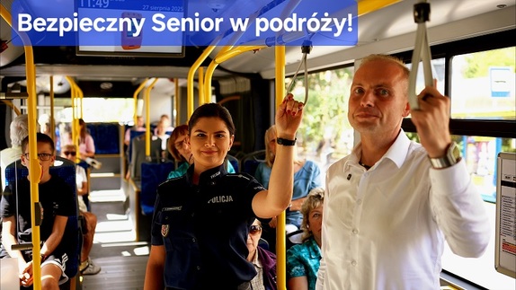 policjantka w autobusie