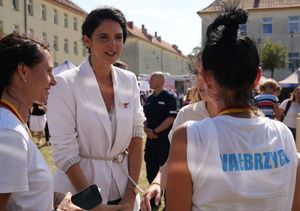 Festyn oraz bieg kobiet na 100 lecie kobiet w policji