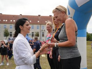 Festyn oraz bieg kobiet na 100 lecie kobiet w policji