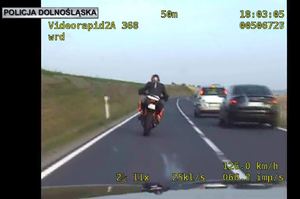 motor uchwycony na wideoradarze