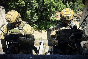 Policjanci Samodzielnego Pododdziału Kontrterorystycznego we Wrocławiu